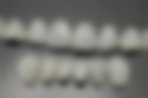 较少选择：磨牙和下切牙